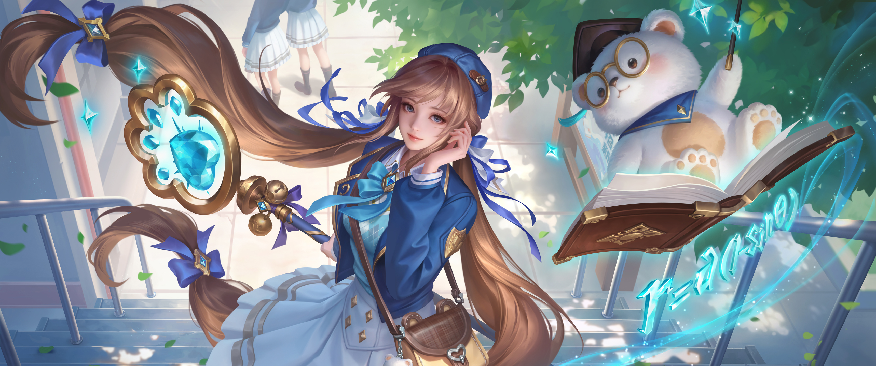 大乔 微风如诗 王者荣耀3440x1440超高清带鱼屏壁纸