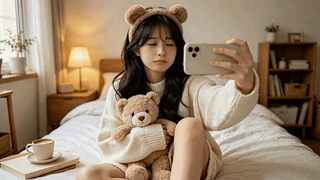 软绒少女