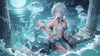 海底美女公主壁纸