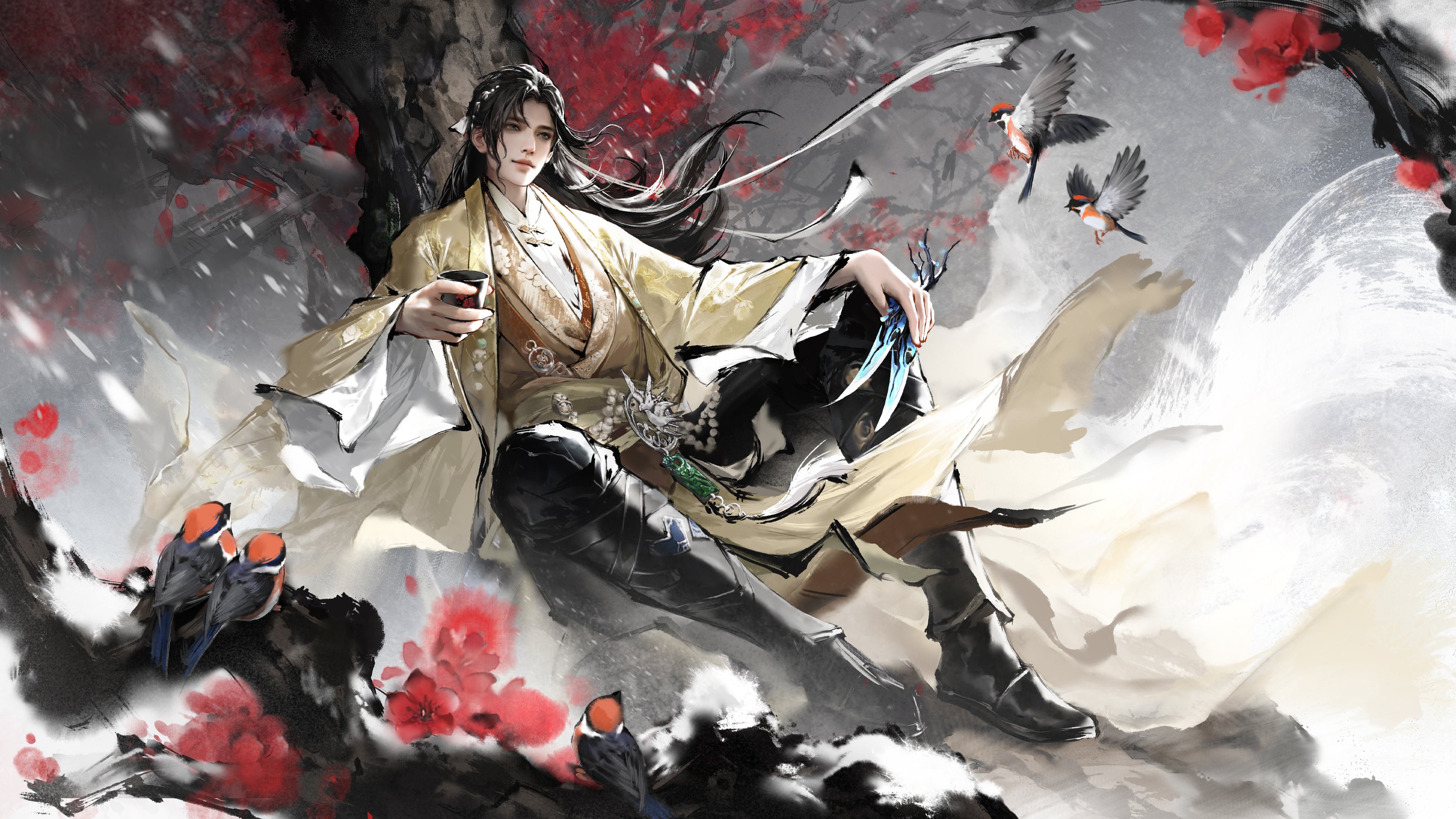 永劫无间李寻欢4K游戏高清壁纸3840x2160