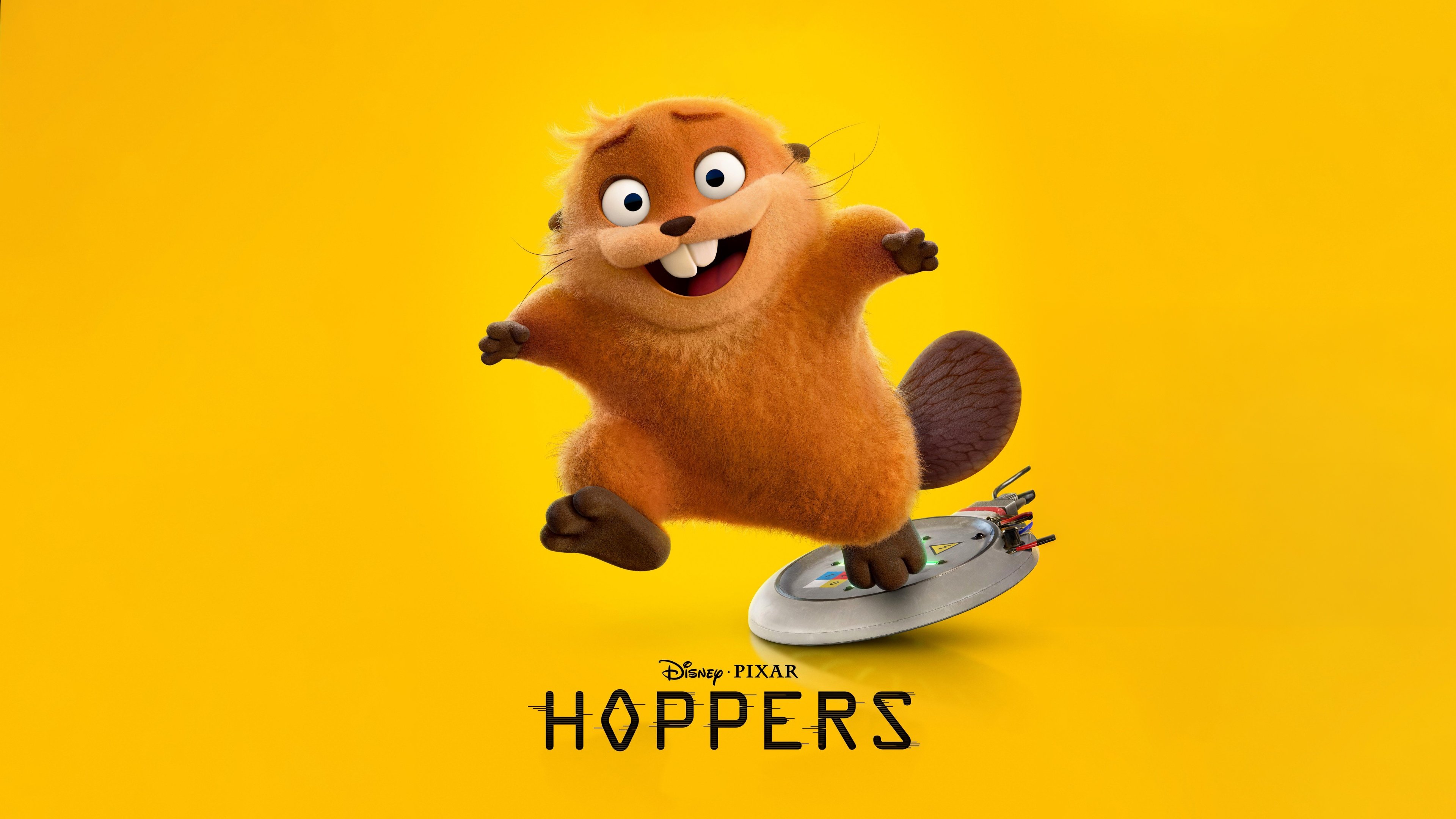 河狸变身计划 Hoppers 4K剧照壁纸3840x2160