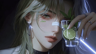 青柠酷感少女