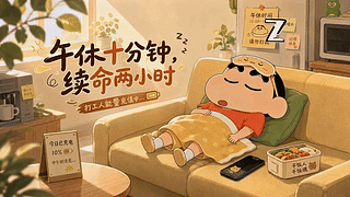 午休十分钟 续命两小时