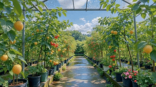 温室鲜果种植园