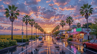 滨海日落公路