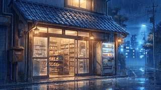 雨夜便利店