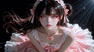 二次元萝莉女孩