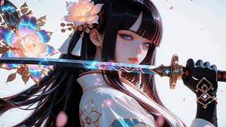 武侠风美女壁纸