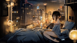 【哲风壁纸】二次元-卧室-城市_2560x1440