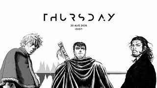 三巨头 | Guts、Thorfinn、Musashi【极简 / 音频 / 时钟】