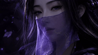 紫灵高冷竖版壁纸-凡人修仙传-落雨无声