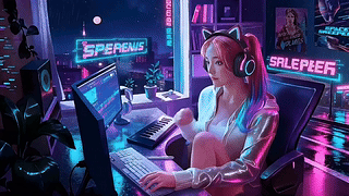 电竞少女