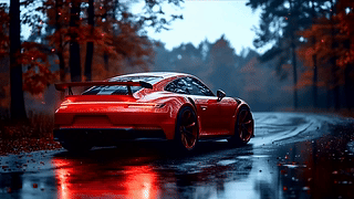 红色保时捷 GT3