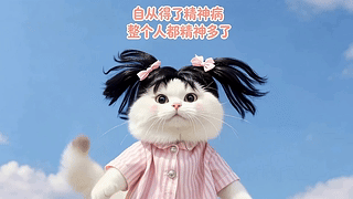 神经的猫咪