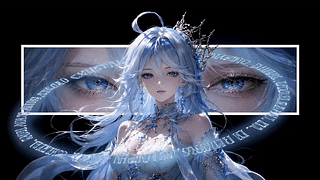 冰蓝水晶少女