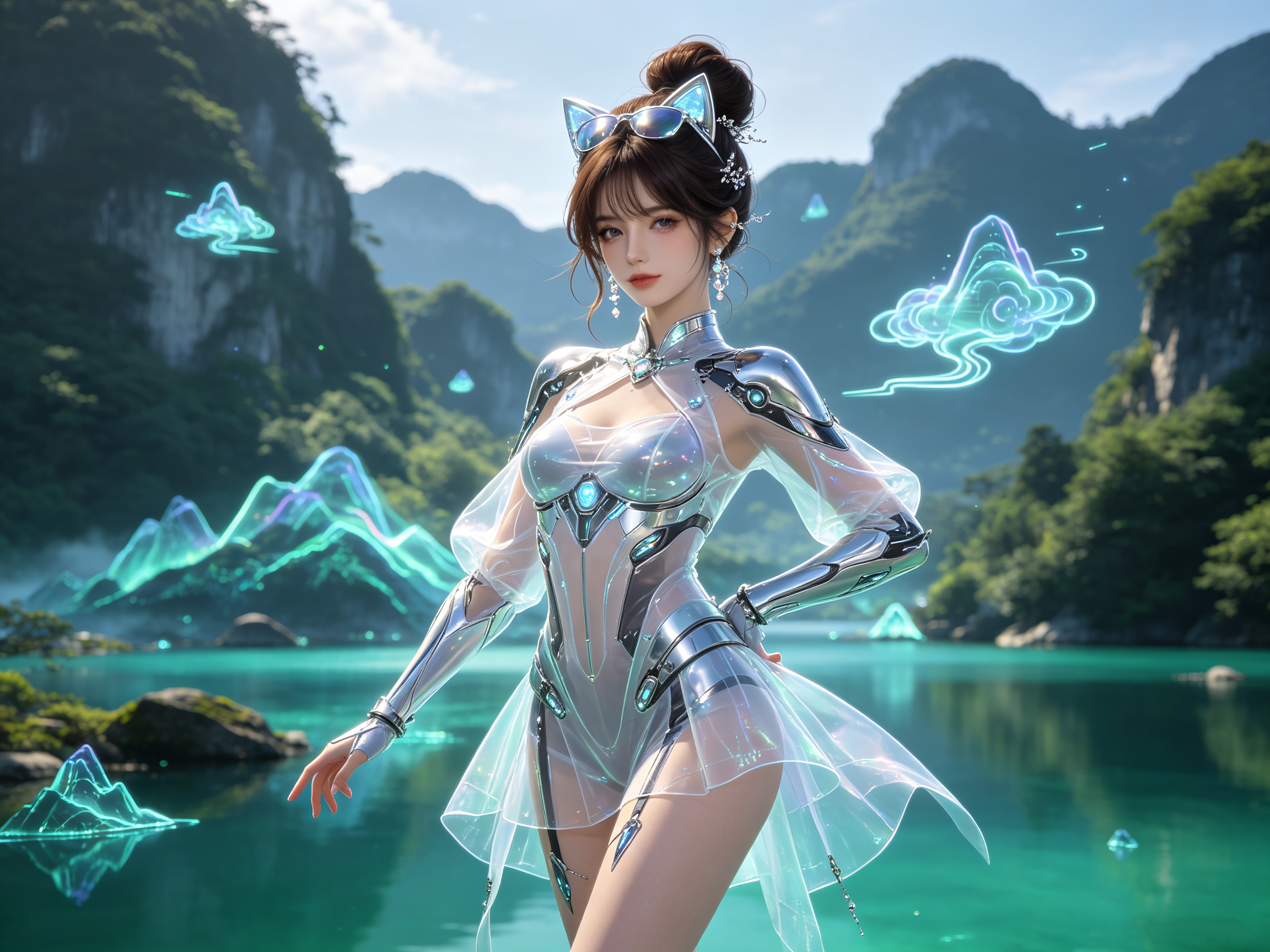 赛博国风 3D