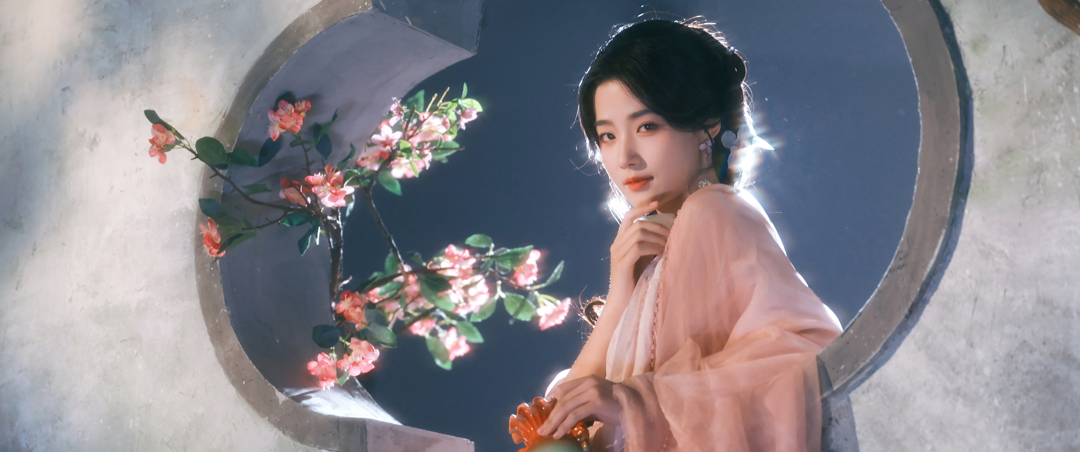 卢昱晓 唯美 古风 3440x