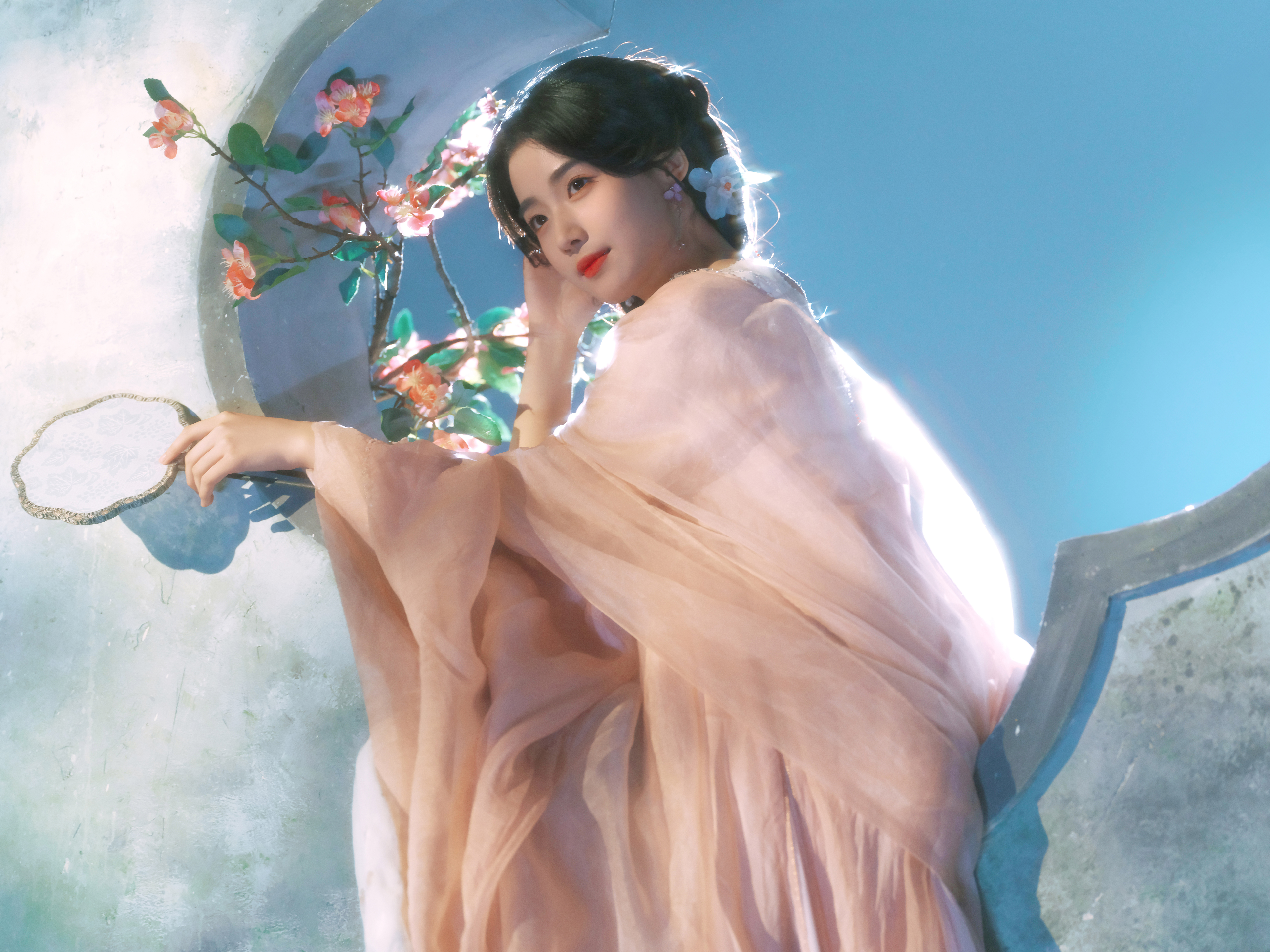 卢昱晓 古风美女 唯美
