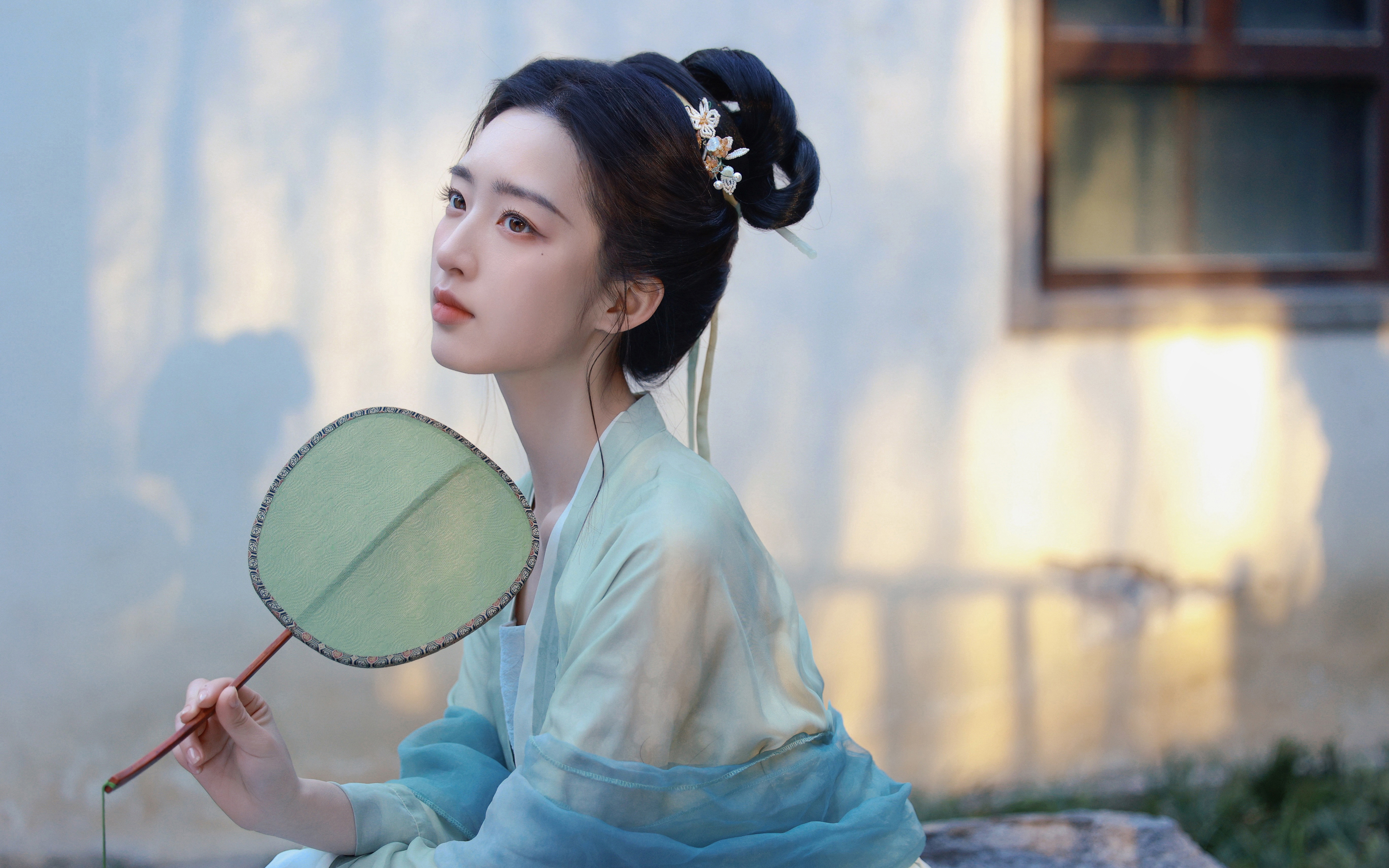 古风美女邓恩熙 小扇子