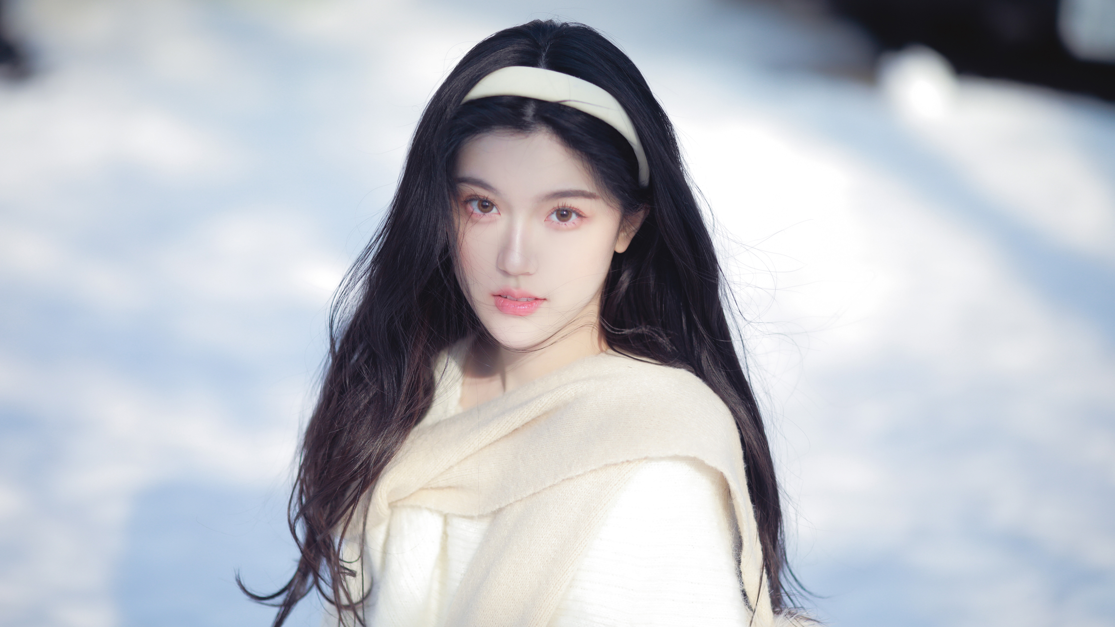 可爱 长头发 清纯美女