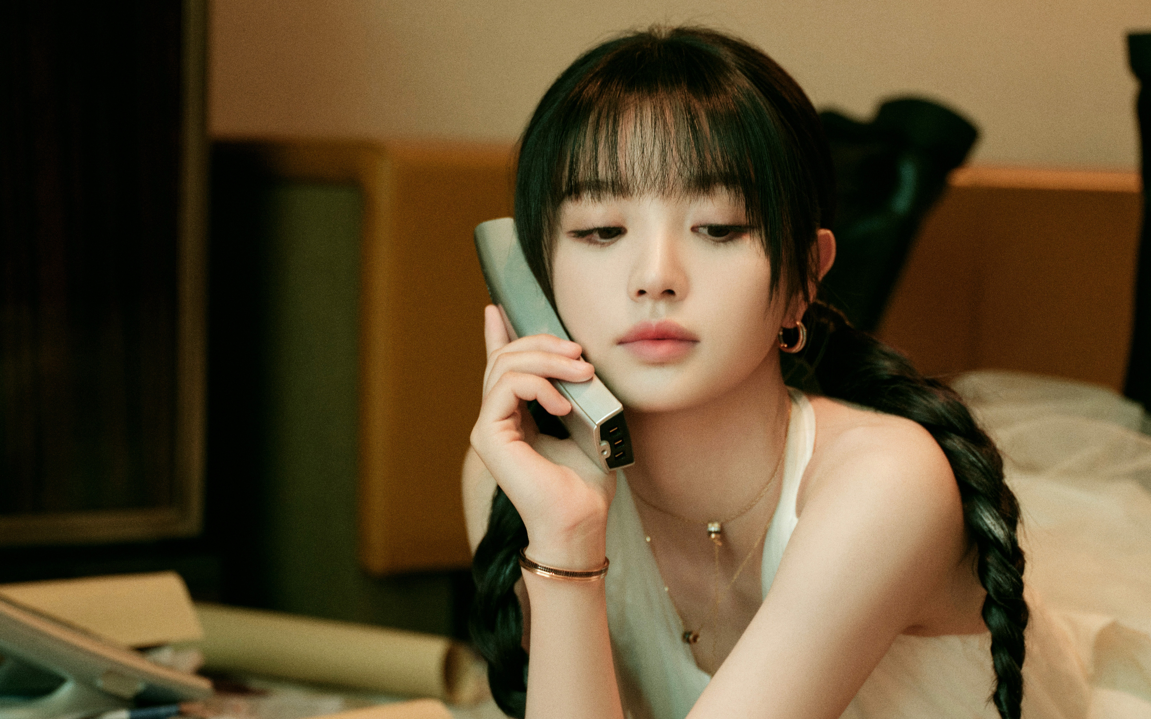 可爱双马尾辫美女田曦薇