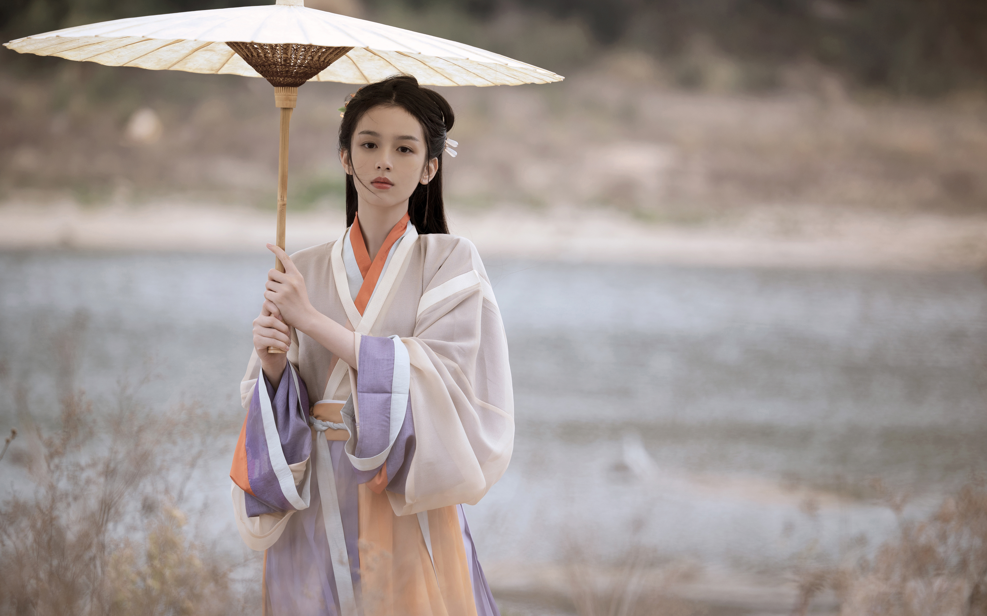 周也 唯美古装美女4k壁