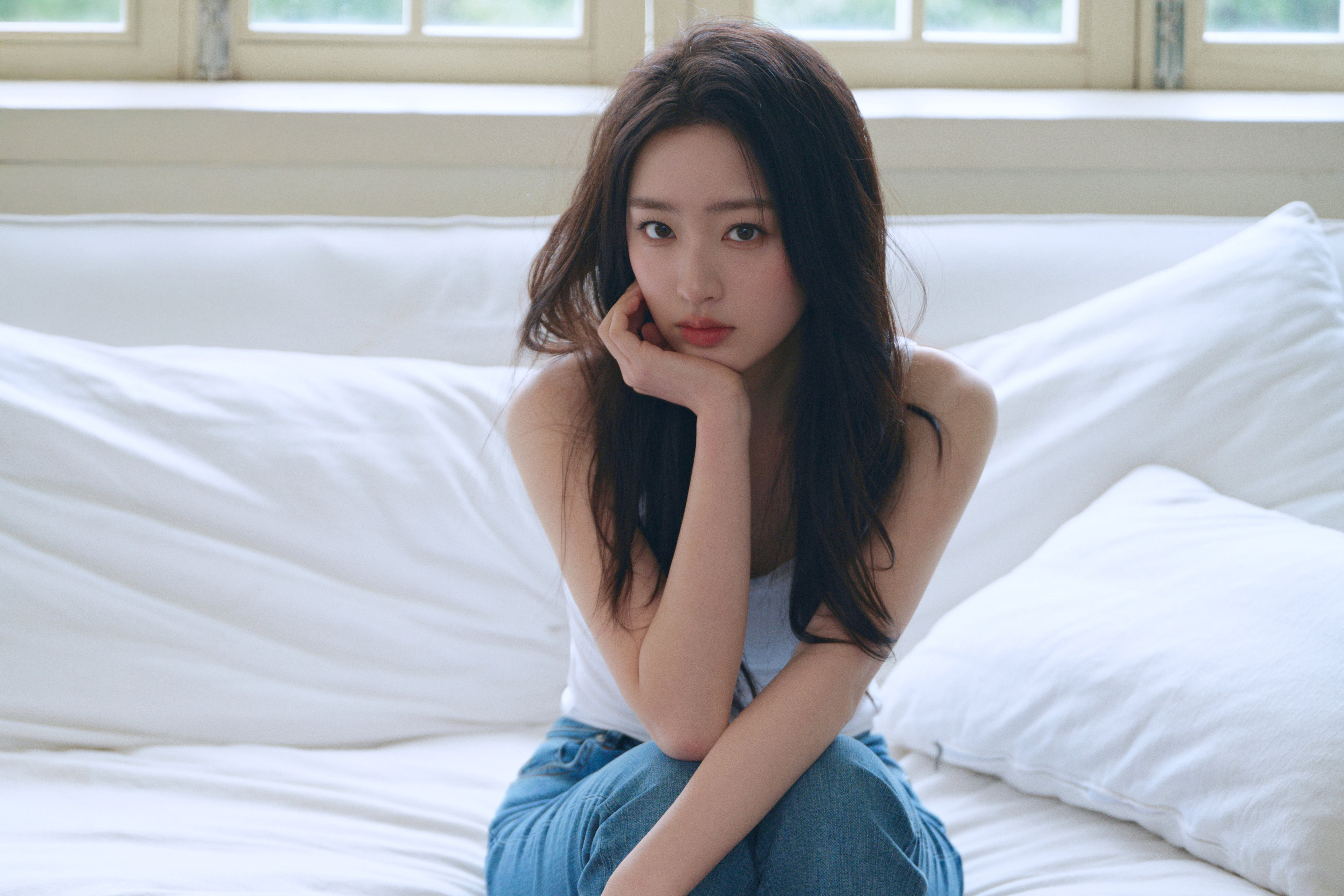 居家漂亮美女邓恩熙4K电