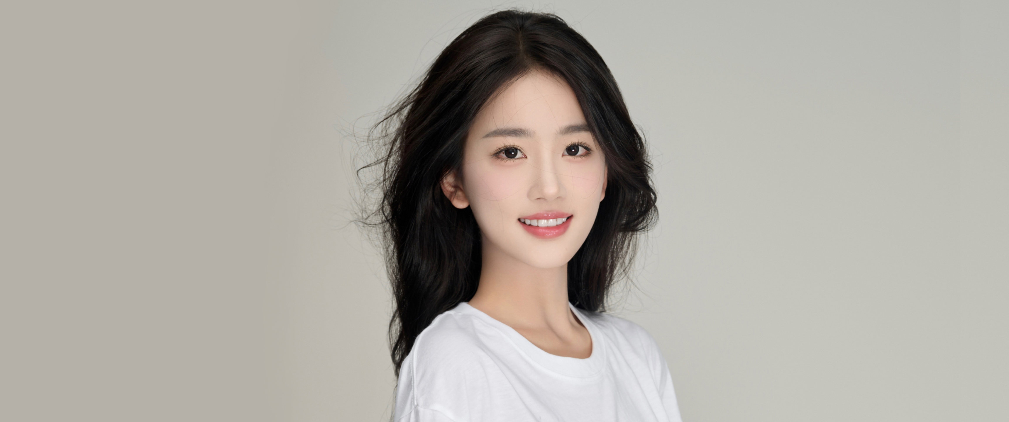 微笑甜美美女潘敏3440_1