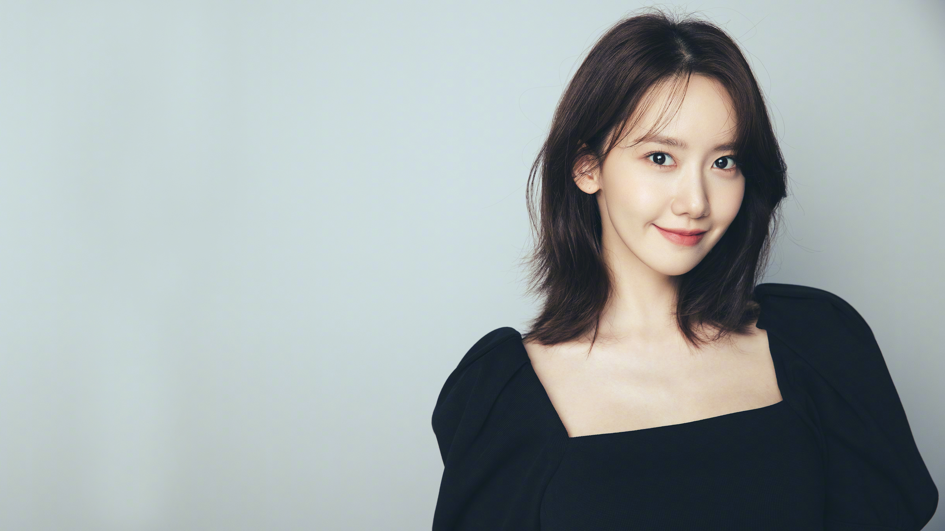 林允儿 黑色裙子礼服美