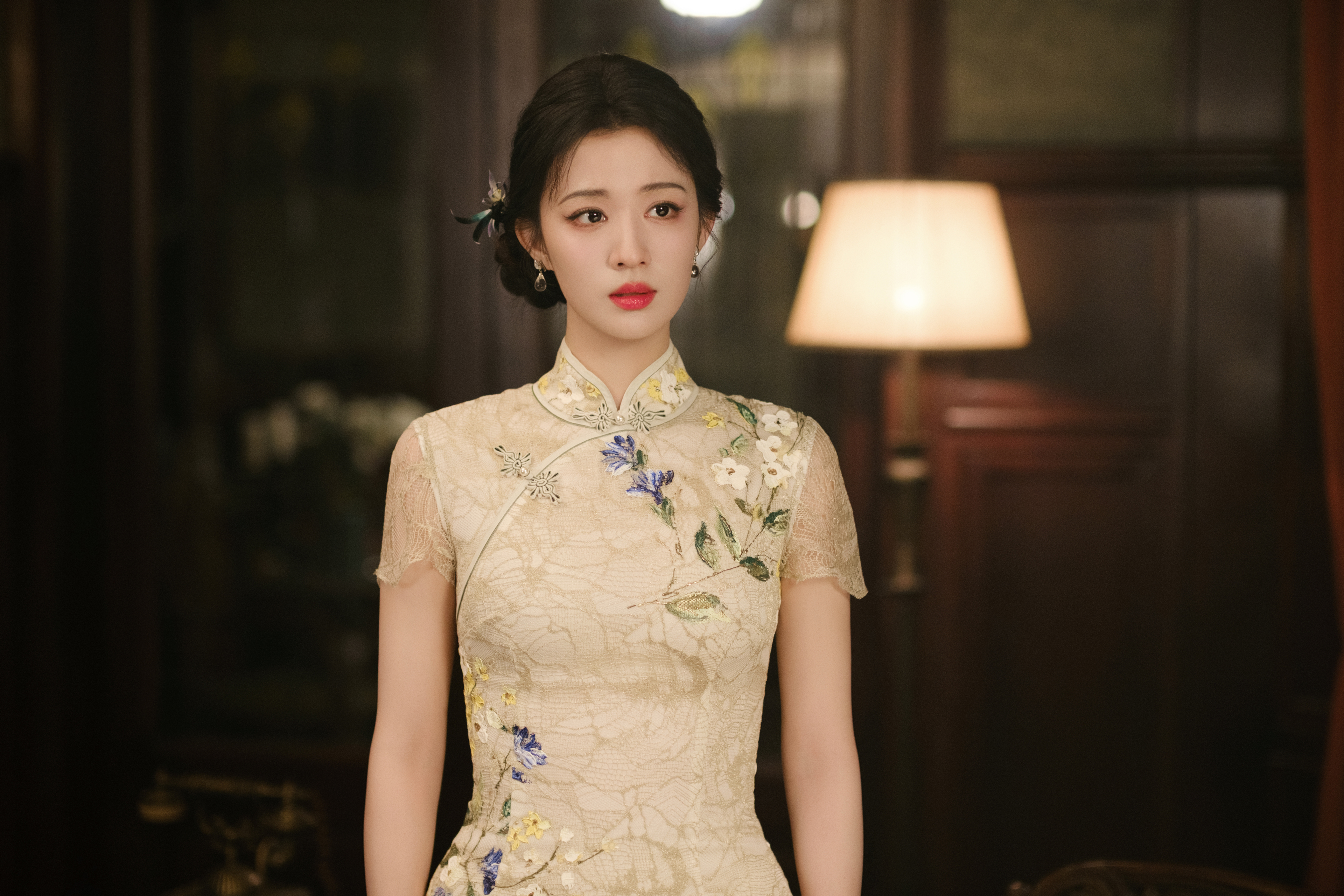 王楚然 旗袍美女4K高清