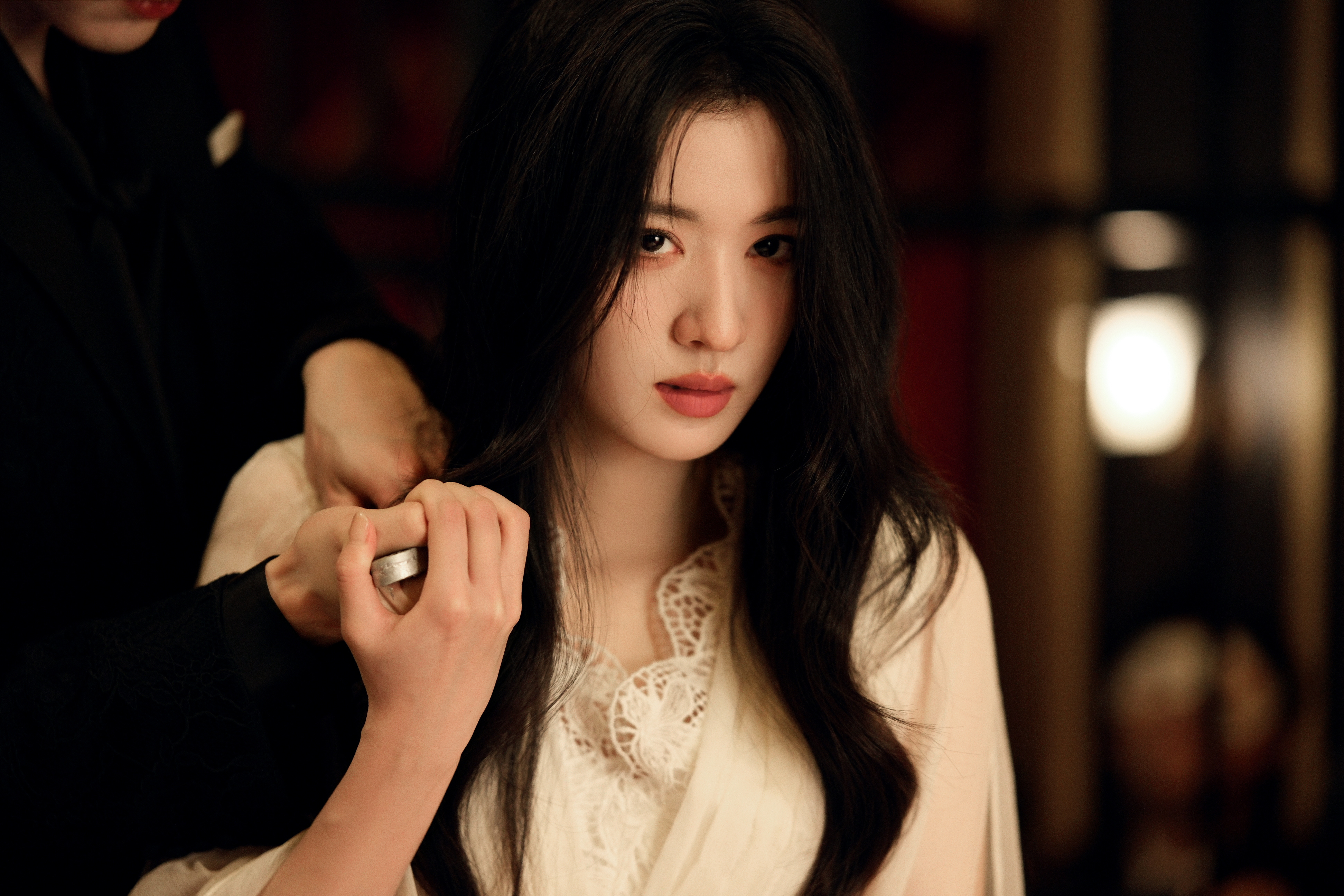 王楚然 长卷发 高清美女