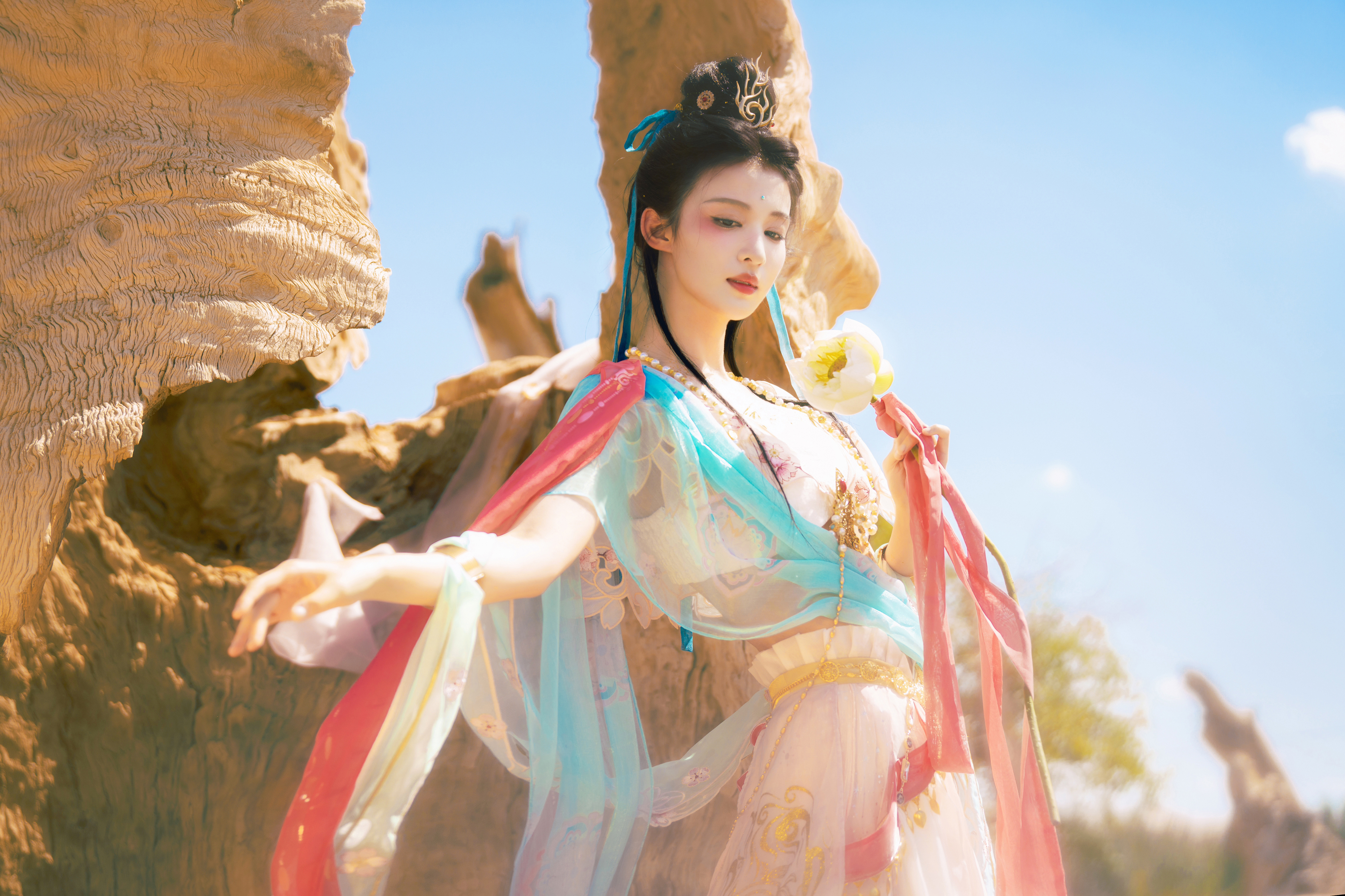 王楚然敦煌神女 4K美女