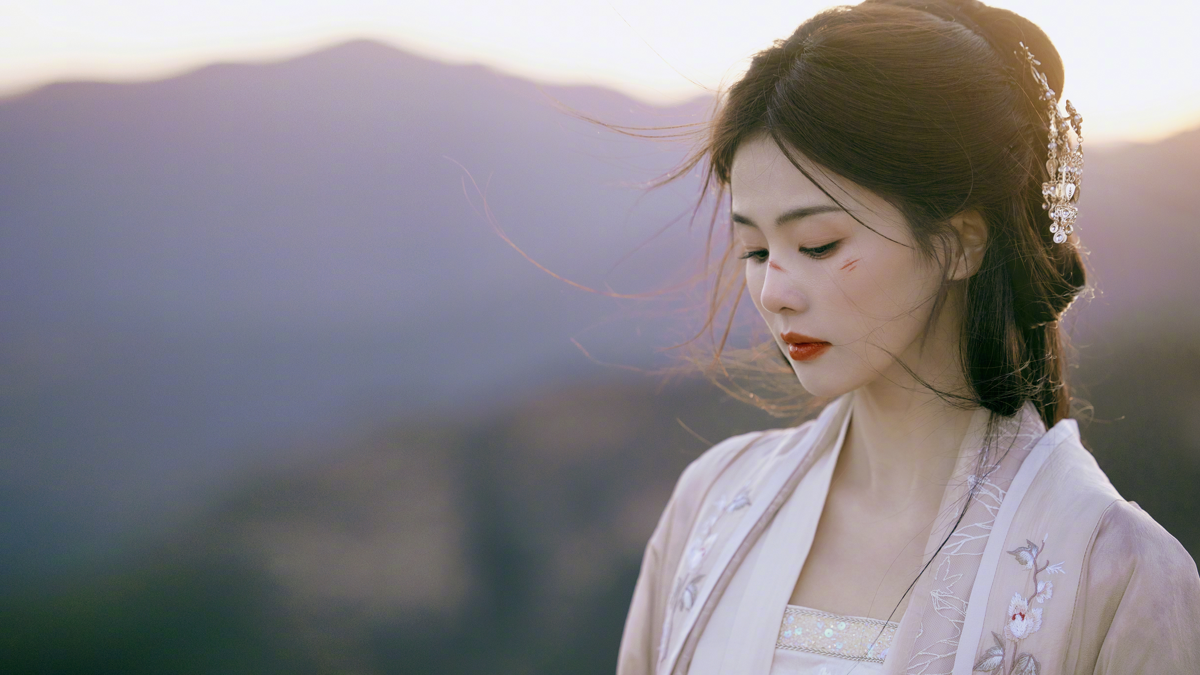 白鹿my唯美古装美女4K电