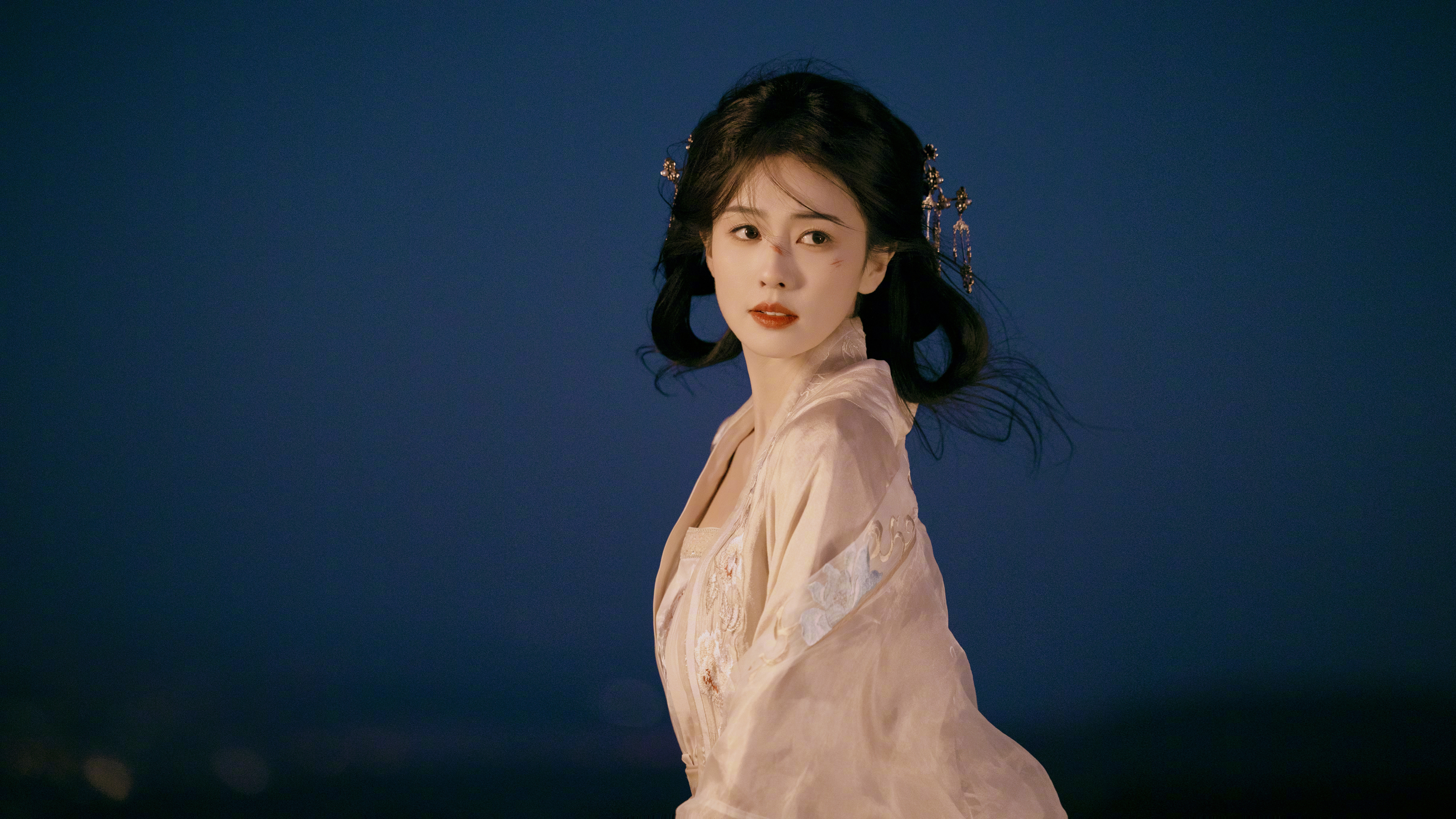 白鹿my回头唯美古风4K美