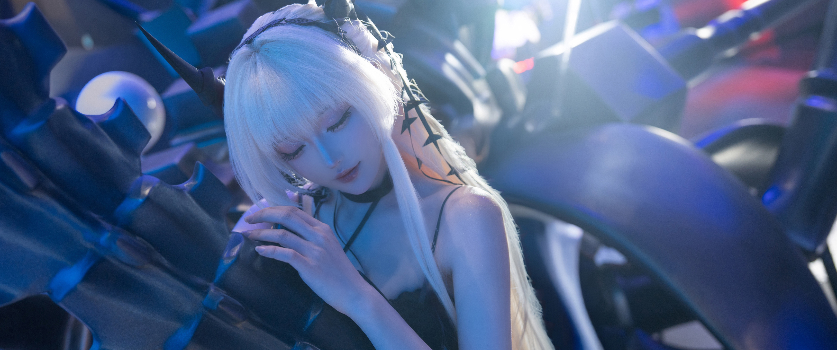 碧蓝航线 高清美女4K带鱼屏桌面壁纸3440x1440
