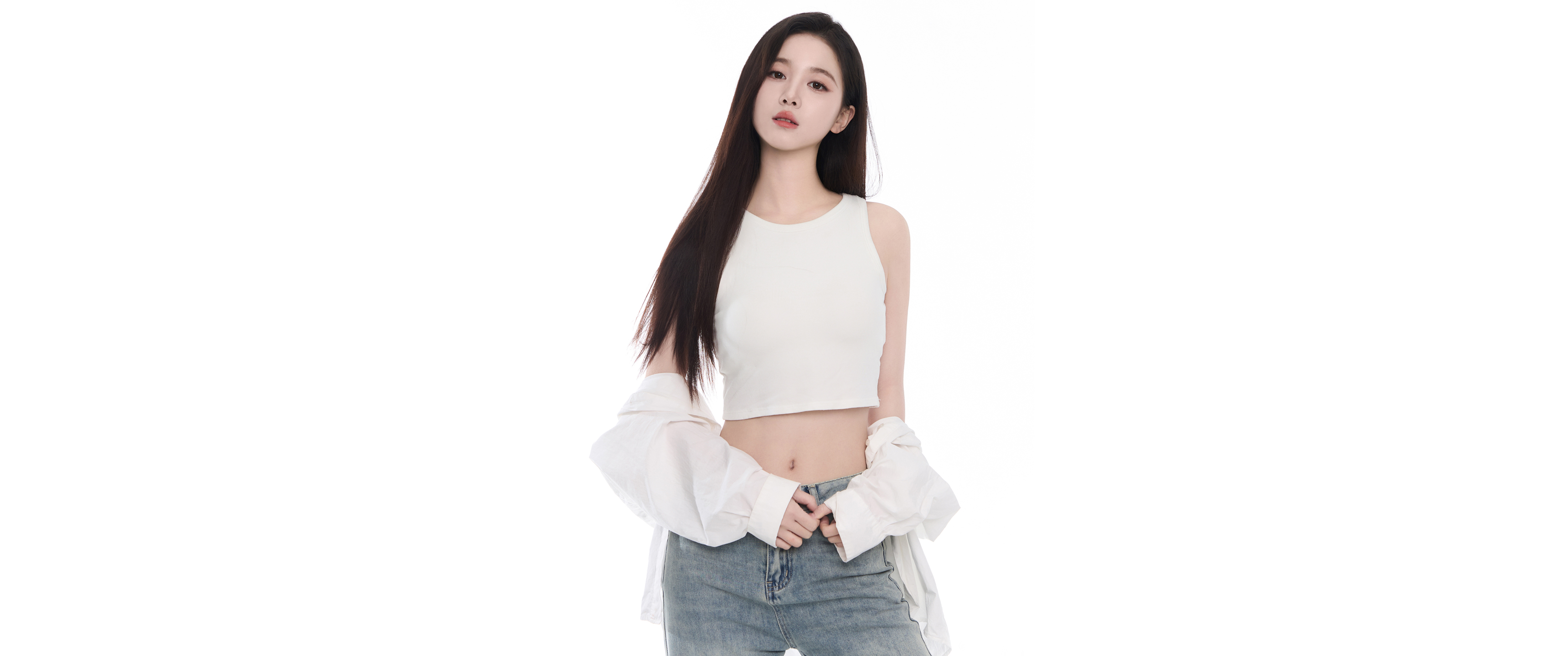 美女李瑜3440x1440带鱼