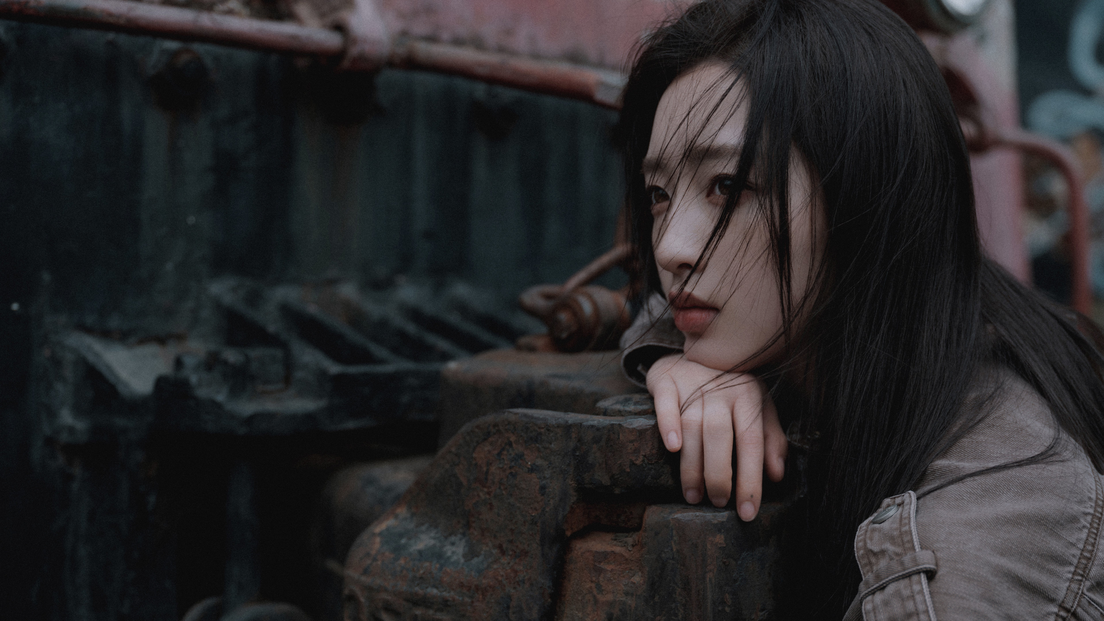 邓恩熙 复古风 4k美女壁纸