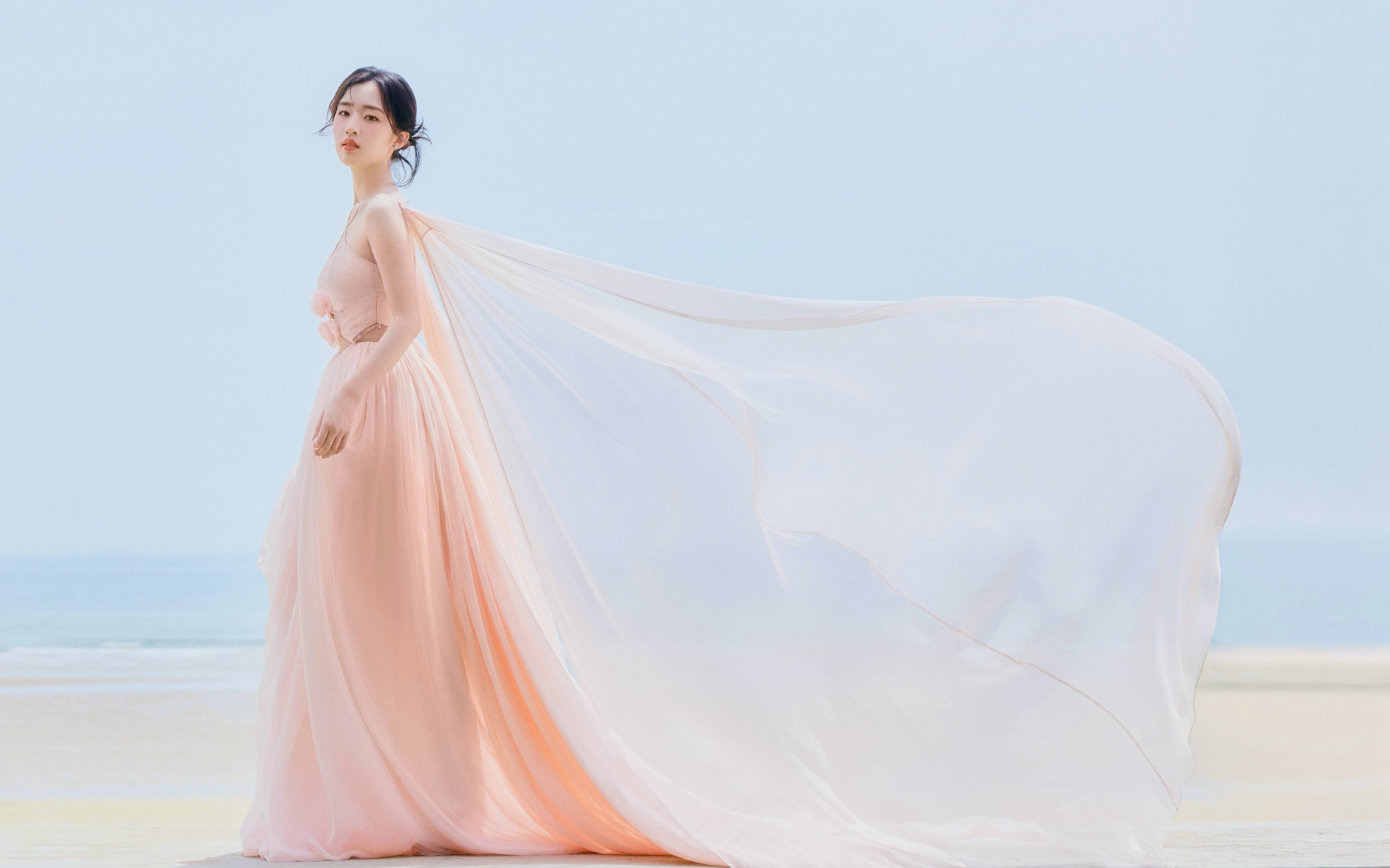 邓恩熙 长裙子唯美美女