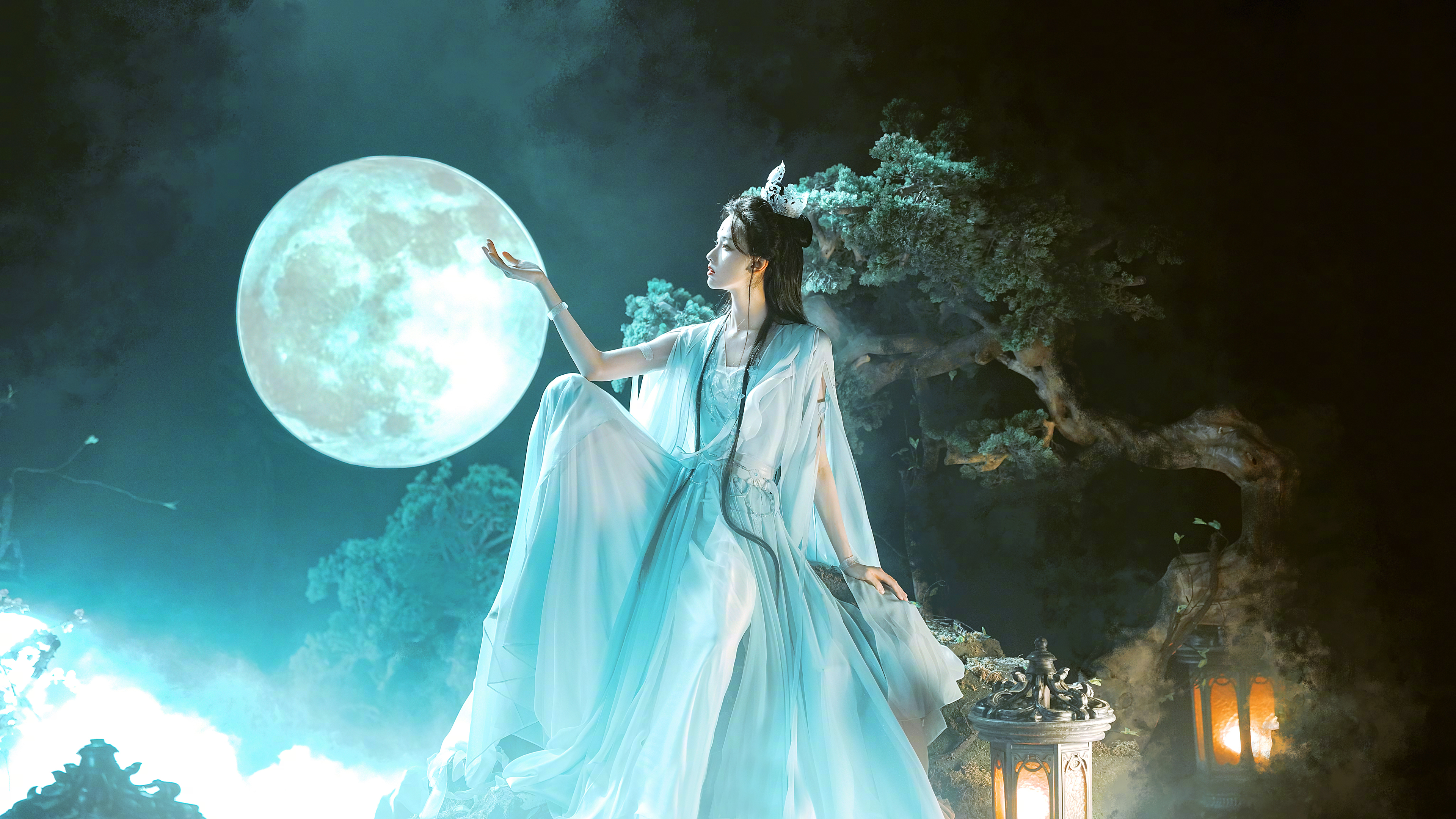 镜花水月 陈都灵4K美女