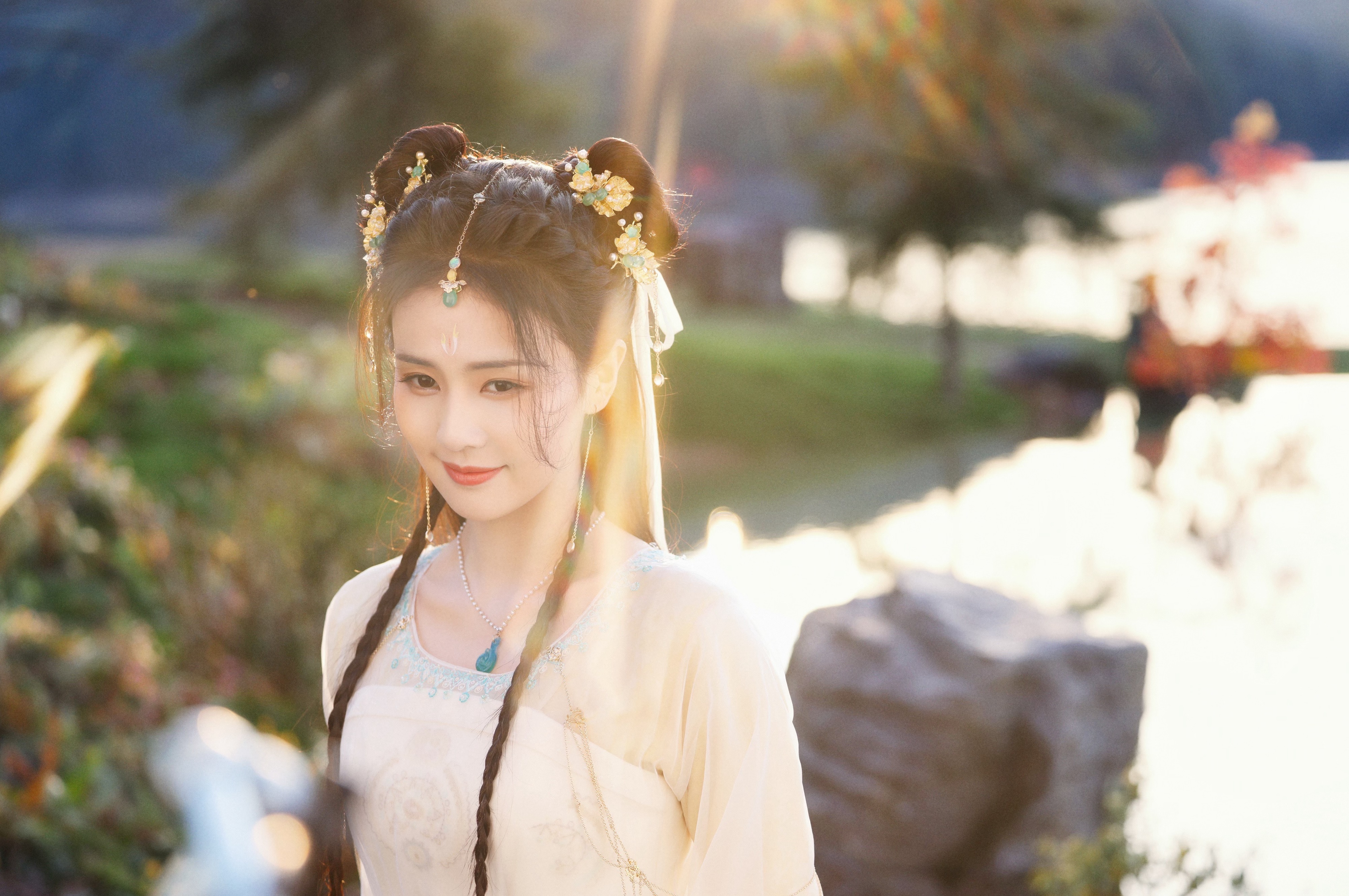 长月烬明 白鹿剧照 4k美