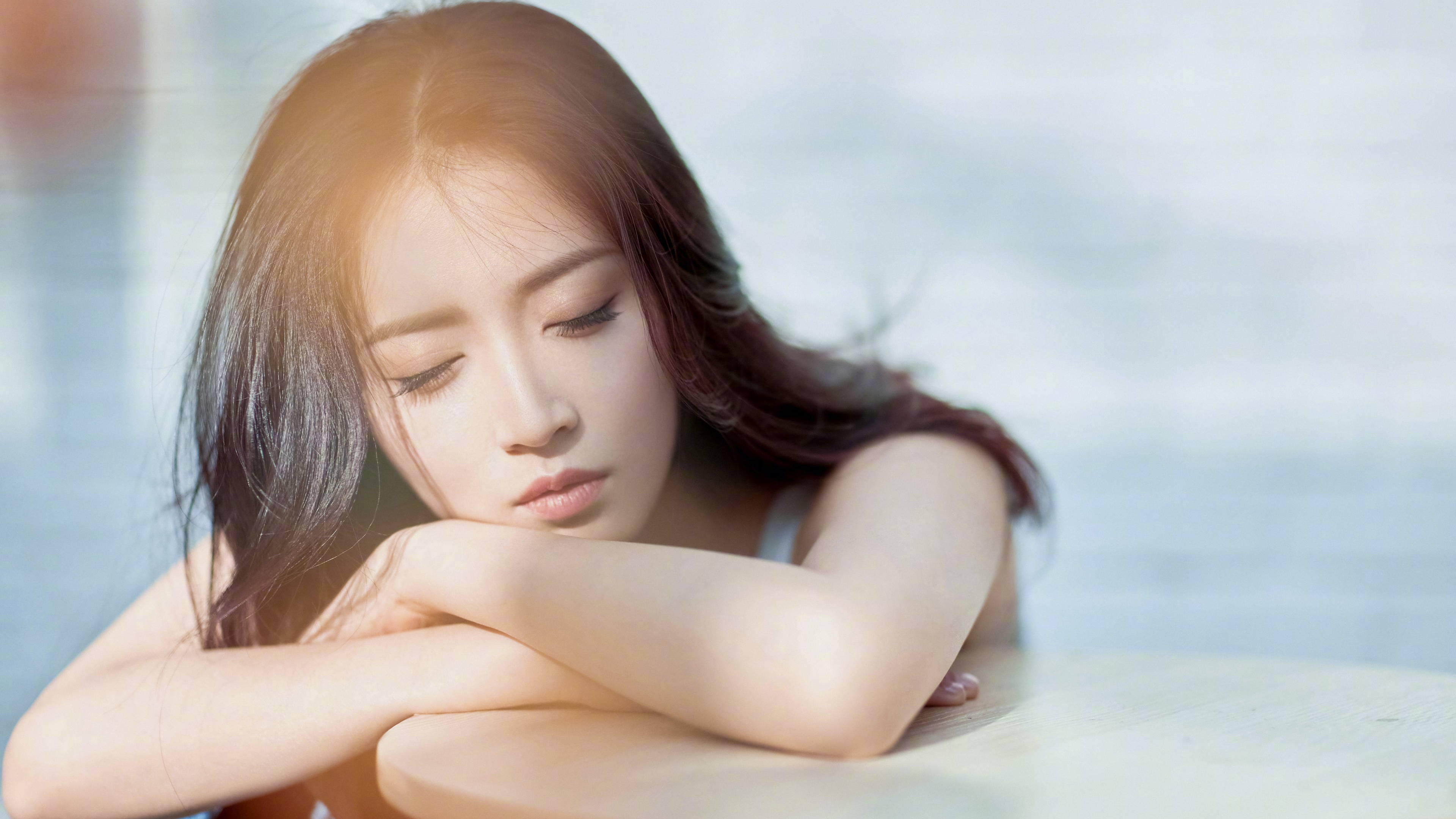 陈钰琪 闭眼 美女4k壁纸