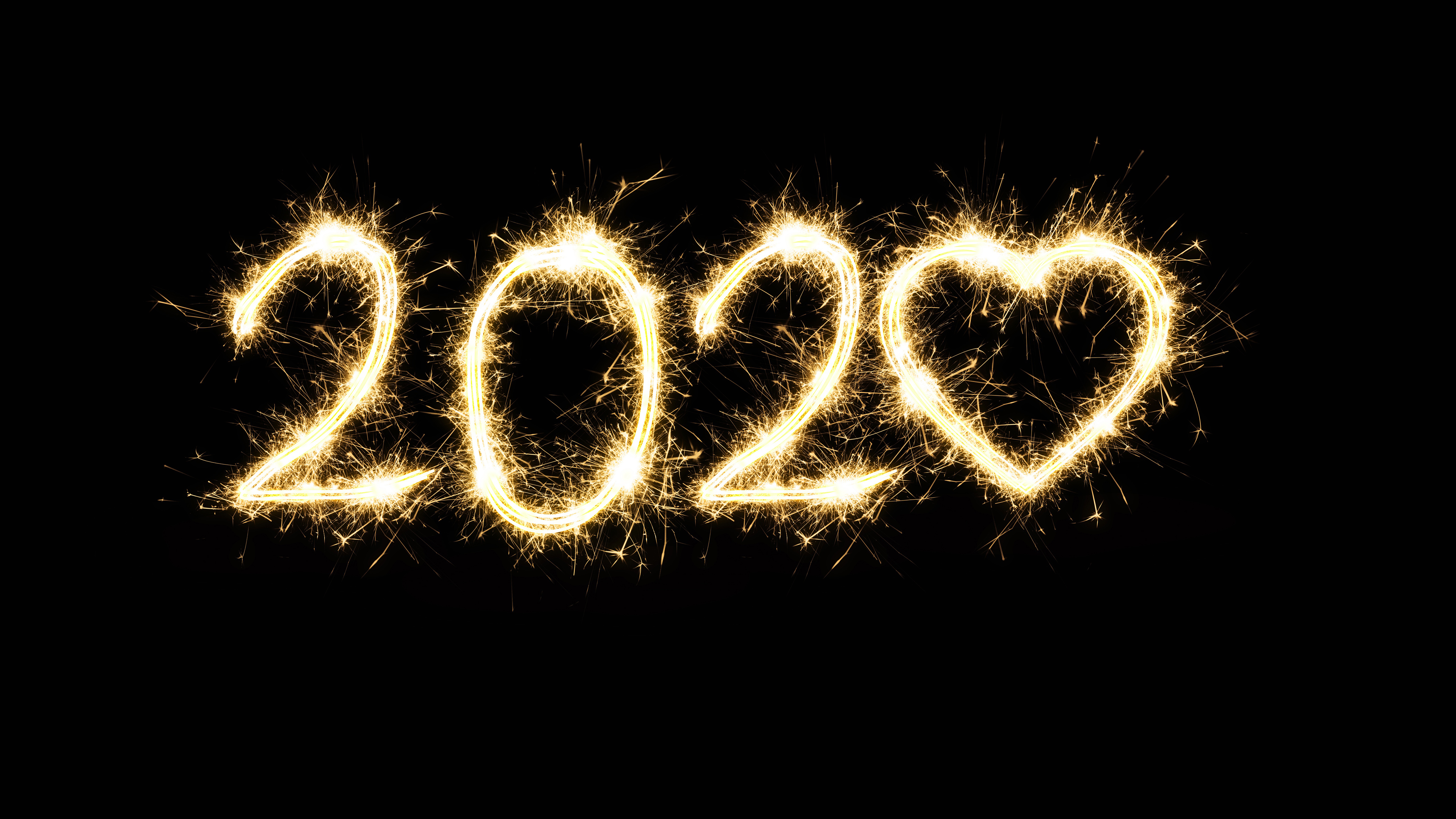 2020新年烟花4k壁纸3840