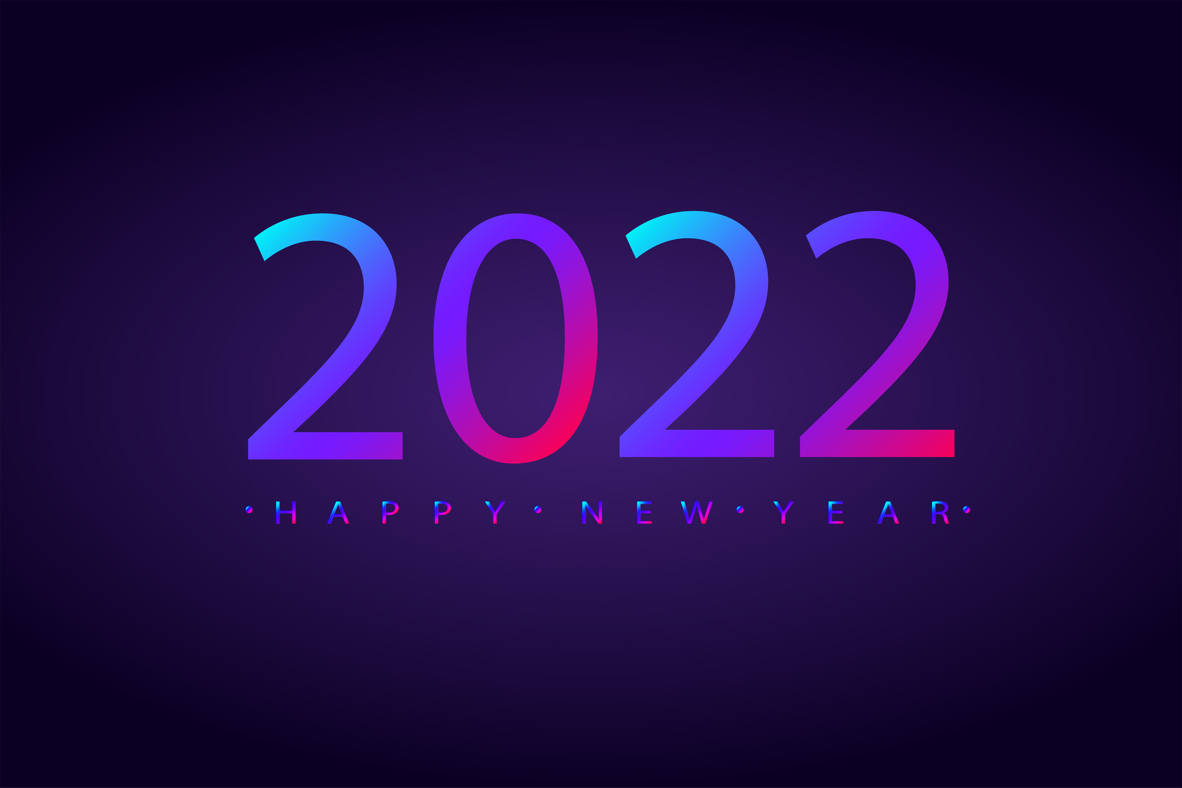 2022年新年快乐背景4k壁