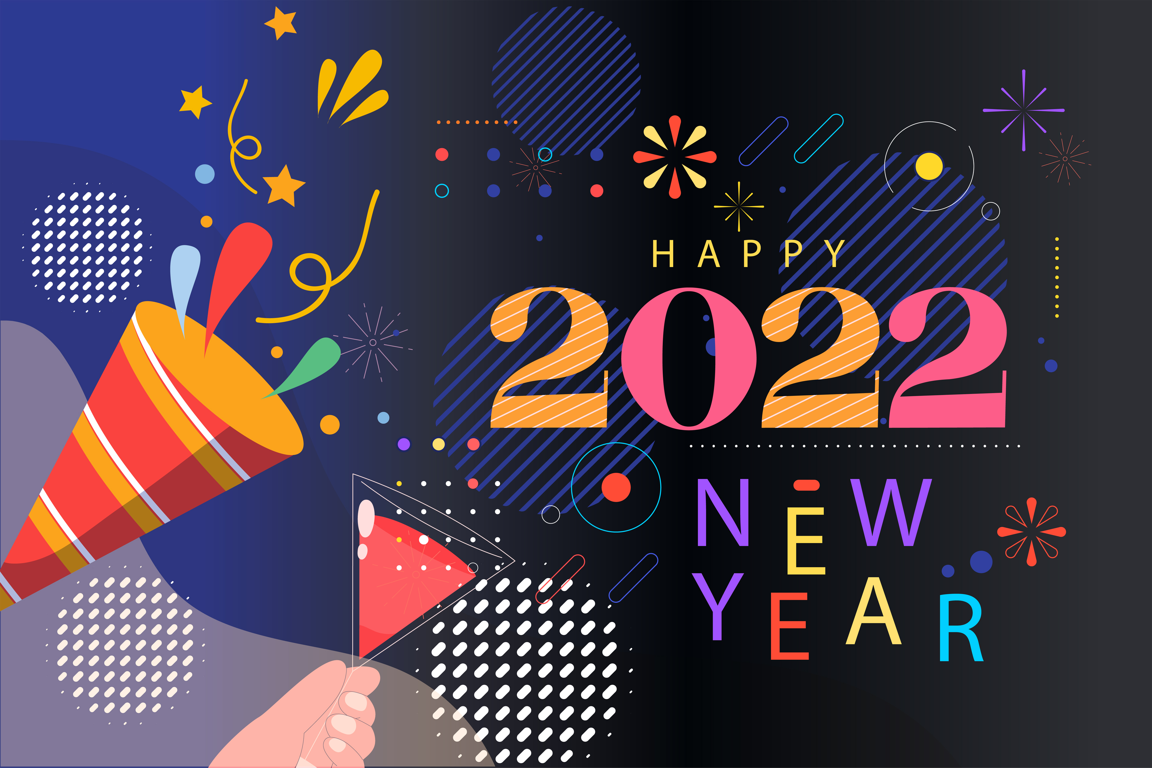 2022年新年背景 2022新