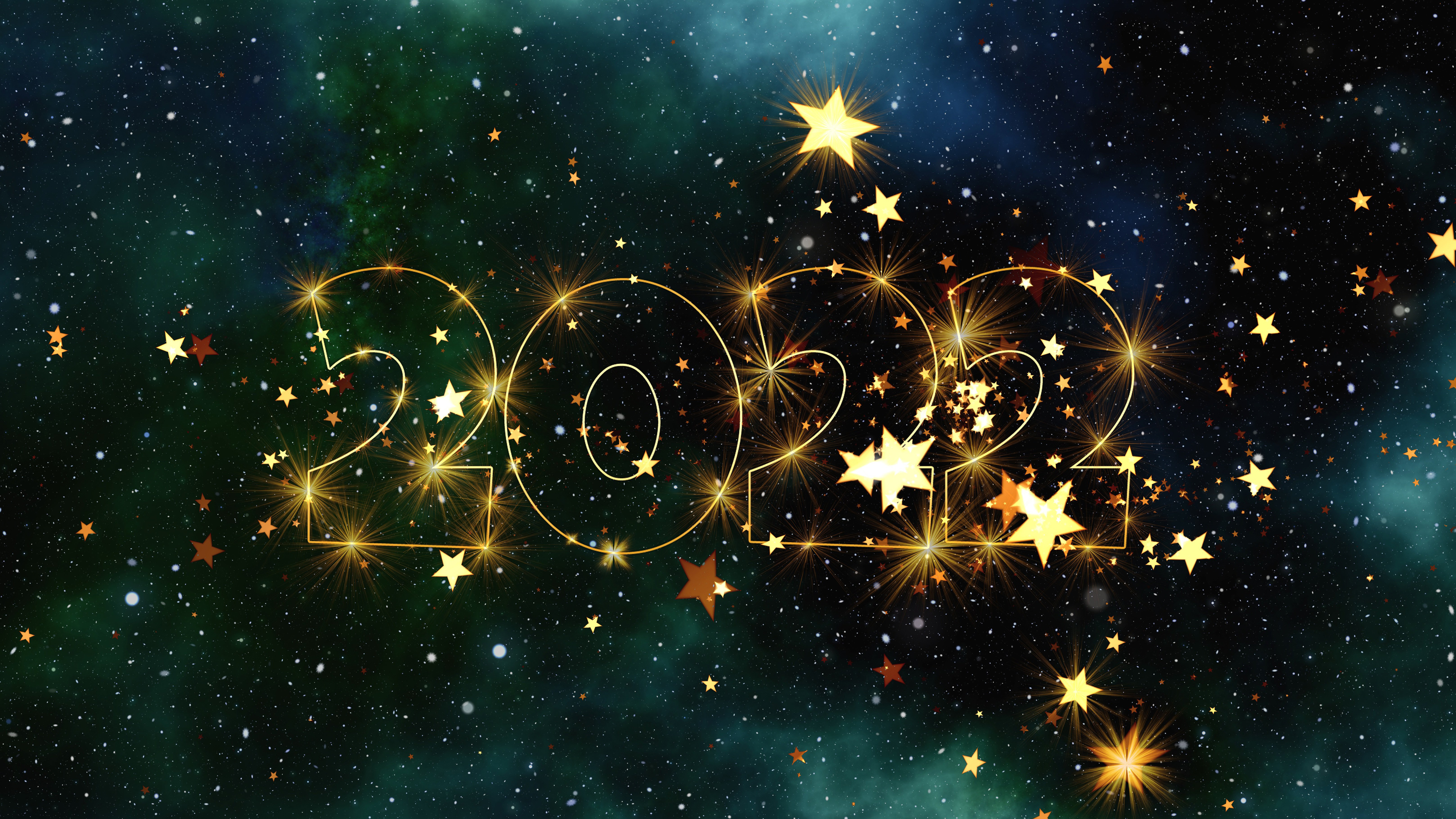 2022新的一年的一天 空