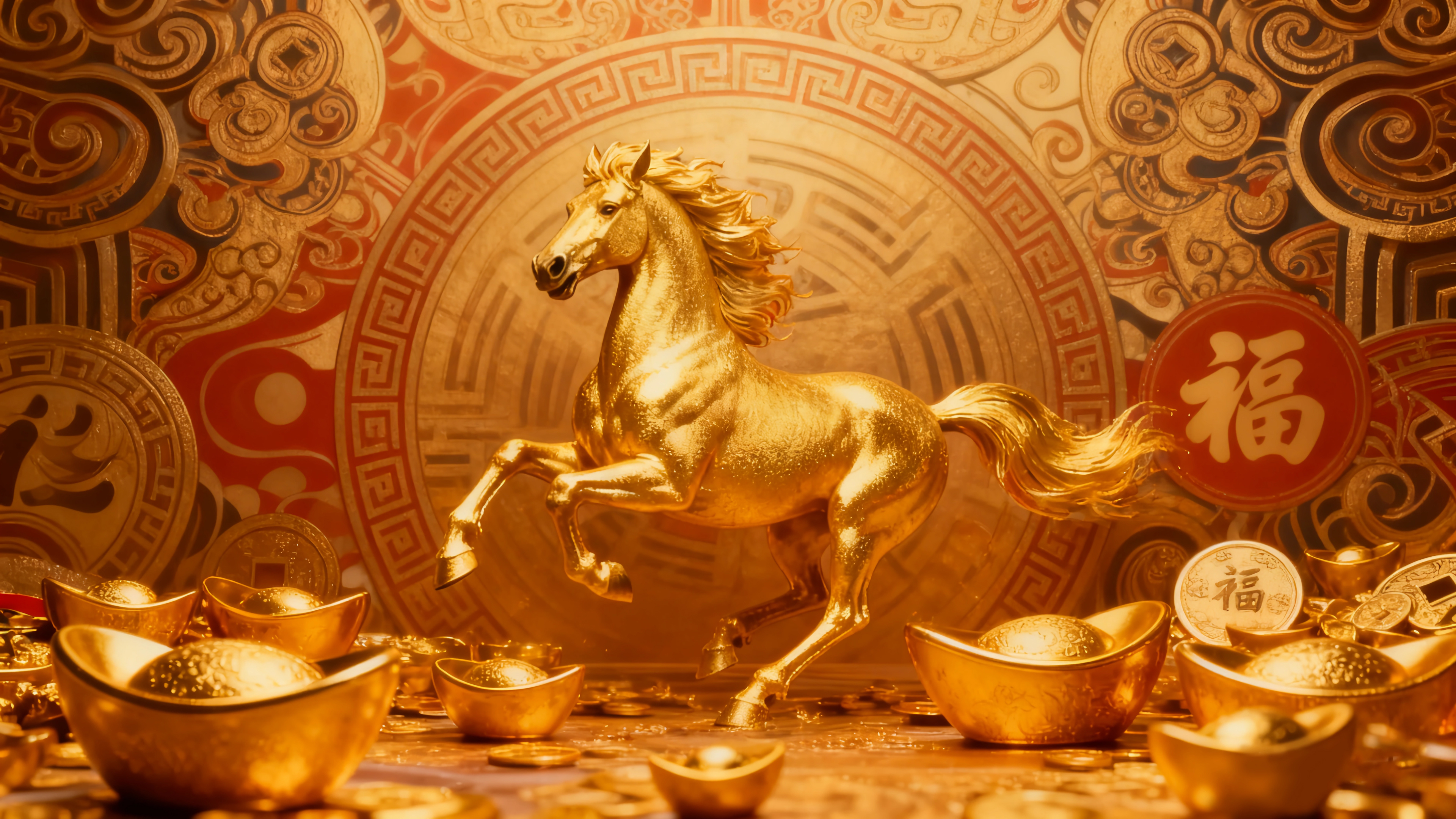2026金色骏马 元宝 金马