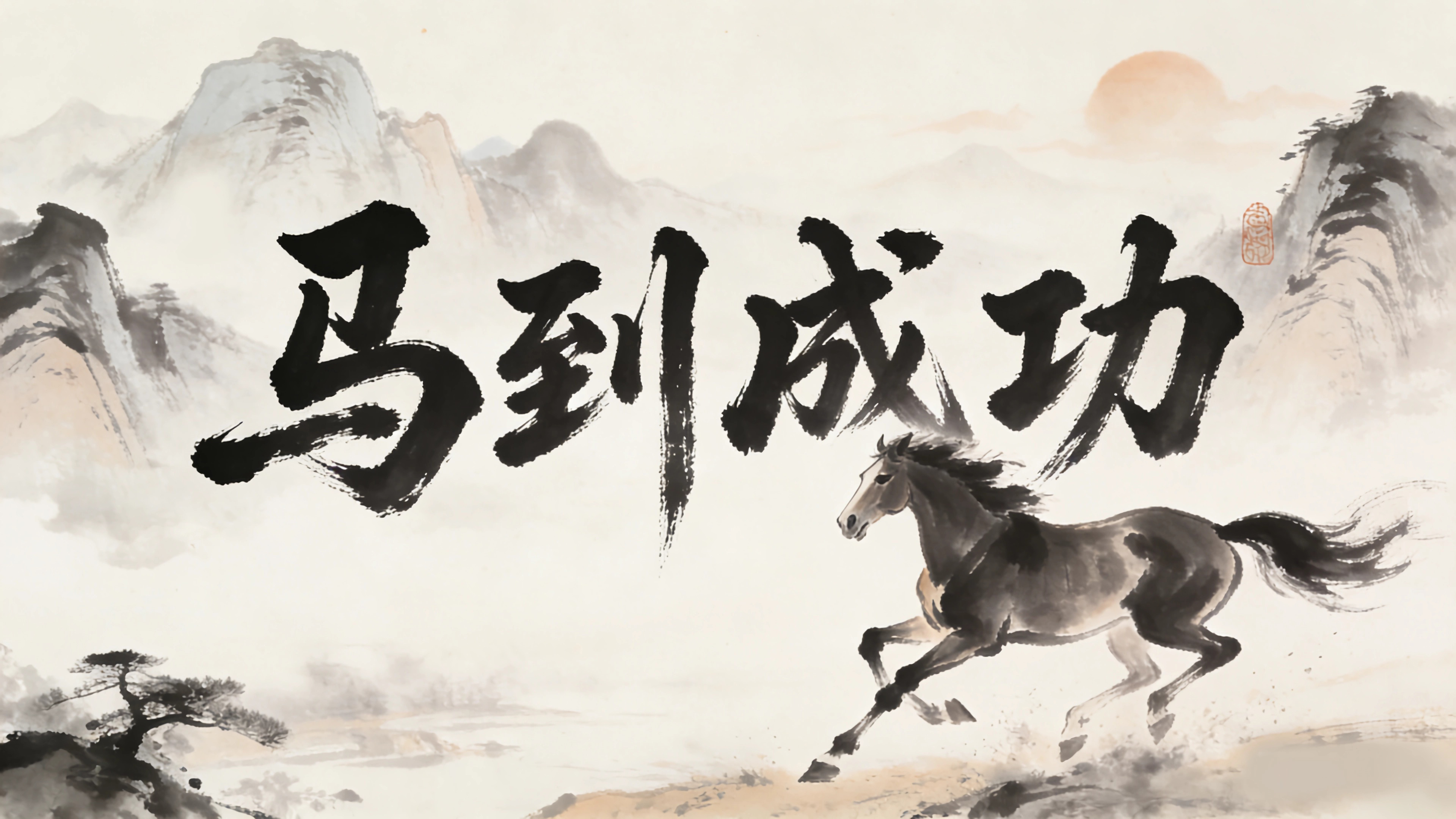 2026马年图片 马到成功