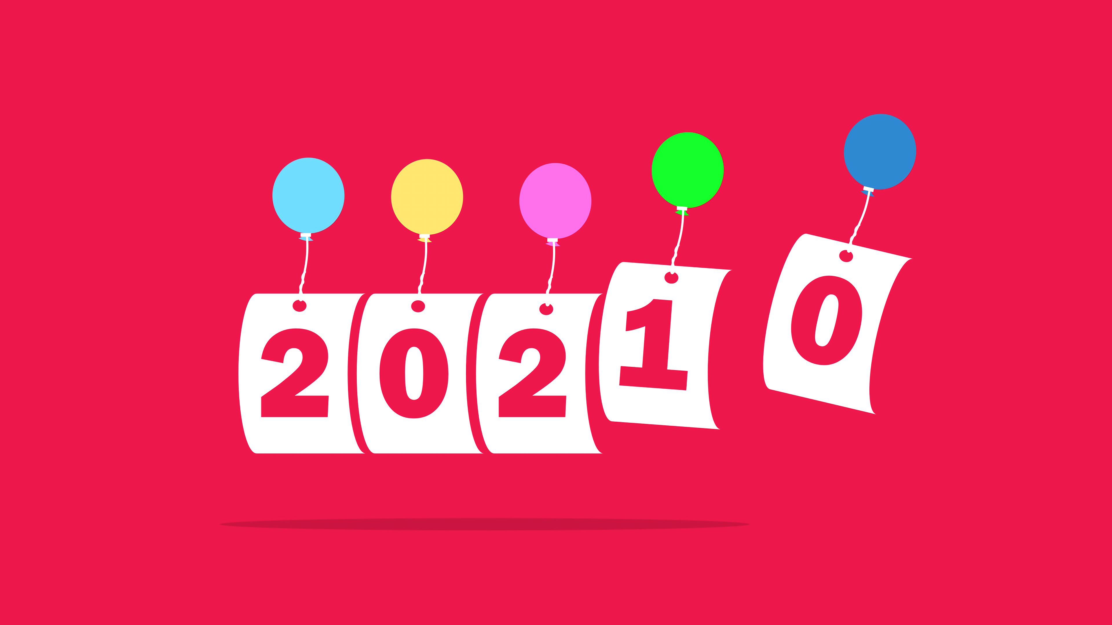 happy new year 2021年