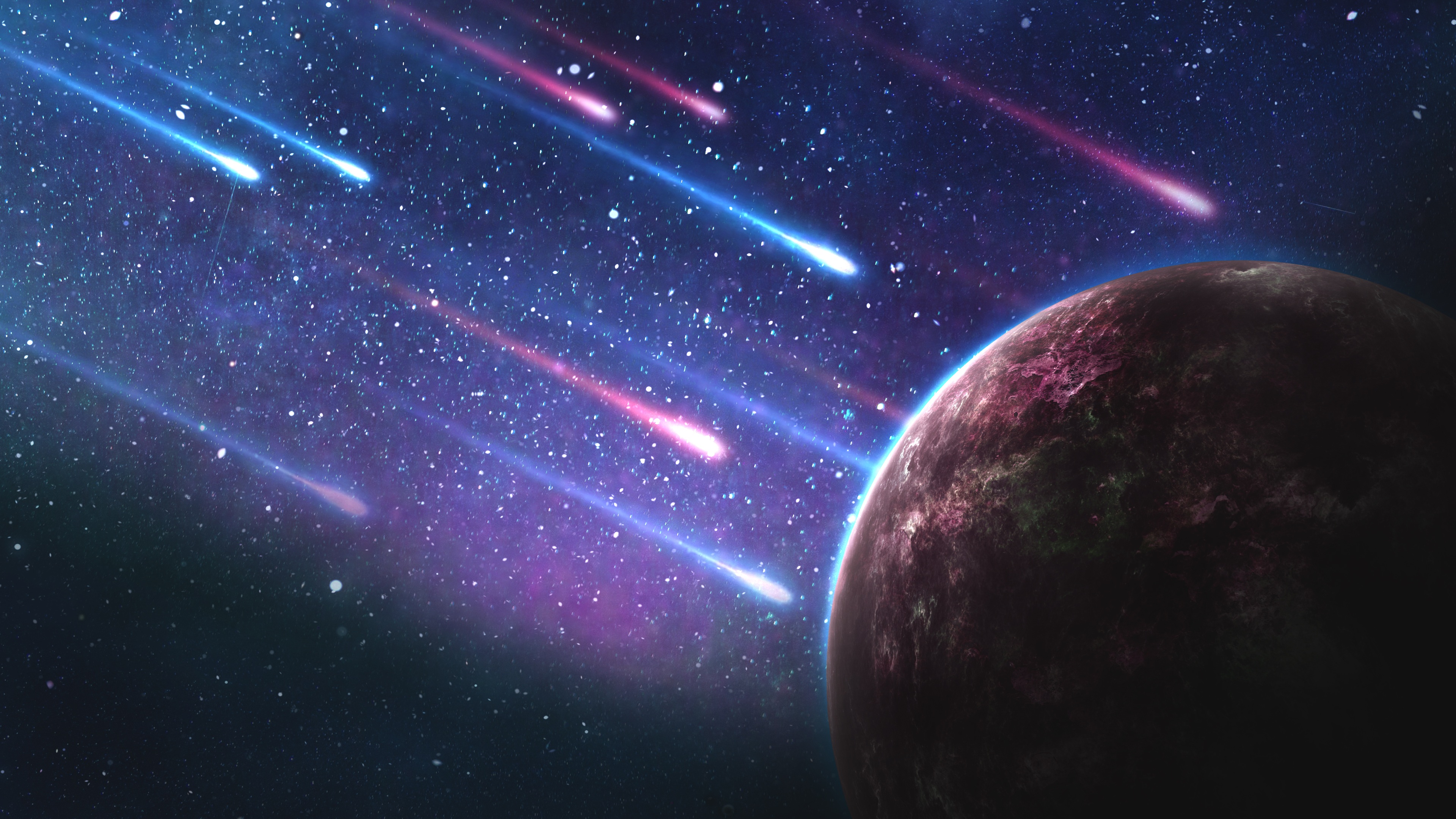 空间 星系 行星 宇宙 小
