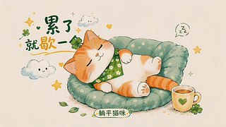 累了就休息会